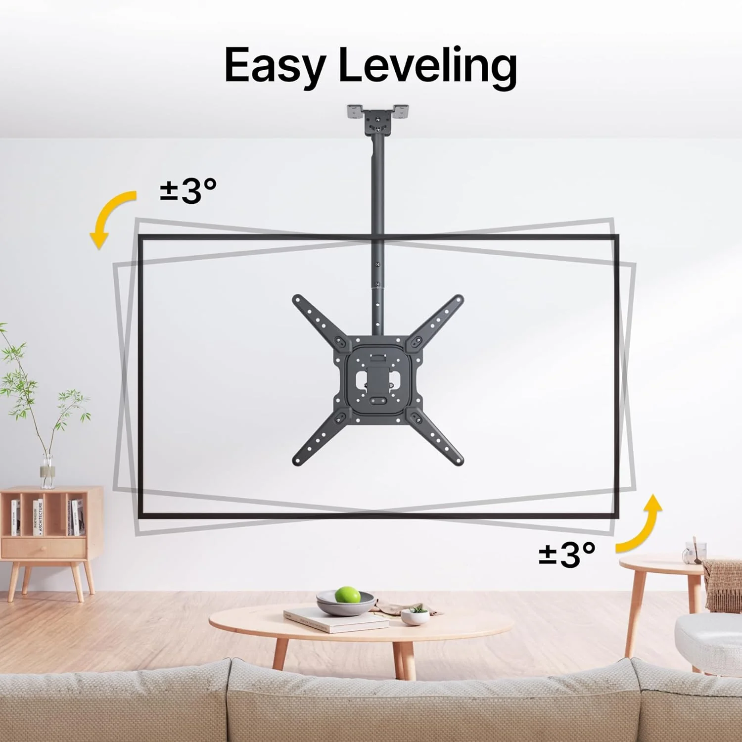 Ceiling TV Mount for 23-55 inch Screens | TM1009C-MA - Image 4