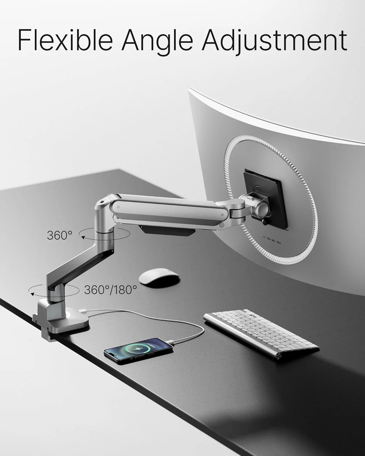 Deluxe Monitor Arm with USB | MA1008UCSL - Image 5