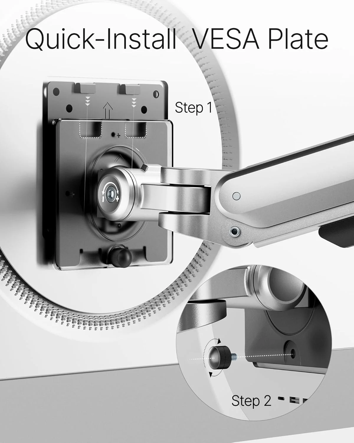 Deluxe Monitor Arm with USB | MA1008UCSL - Image 7