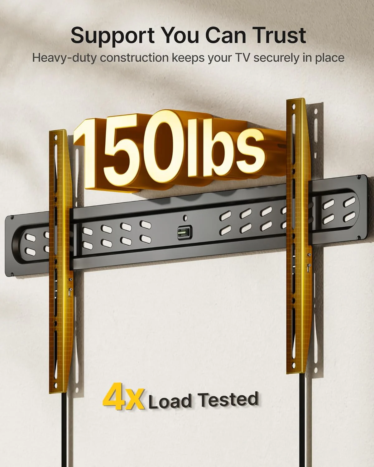 Fixed TV Wall Mount Bracket for 43”–95" TVs | TM1006W-LF - Image 3