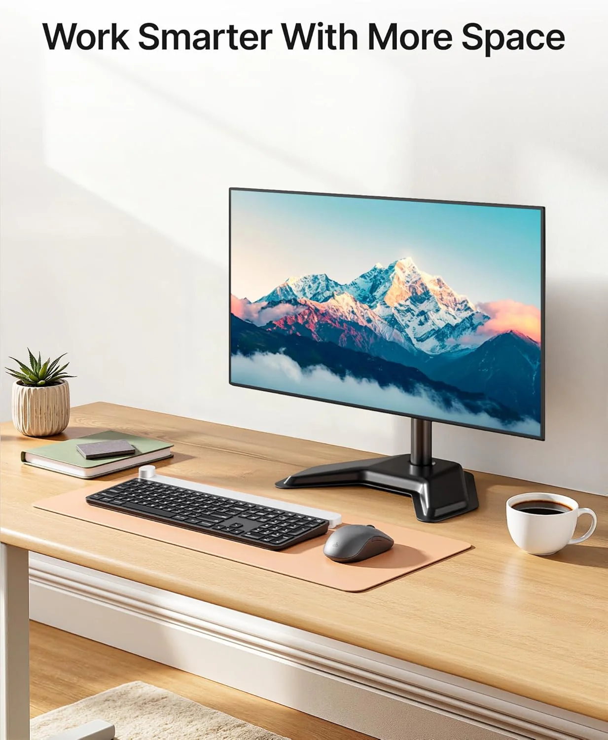 Freestanding Single Monitor Arm | MA1006SBK - Image 6
