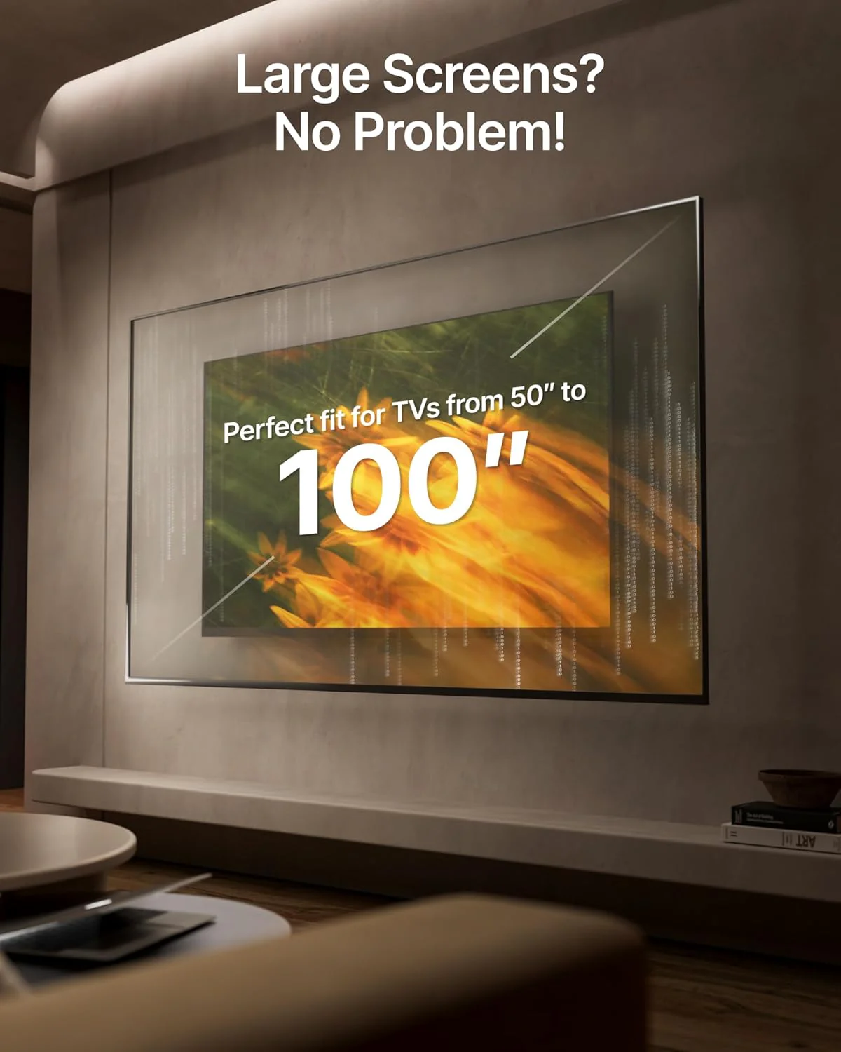 15°Full Tilting TV Wall Mount for 50"-100" TVs | TM1005W-LT - Image 3