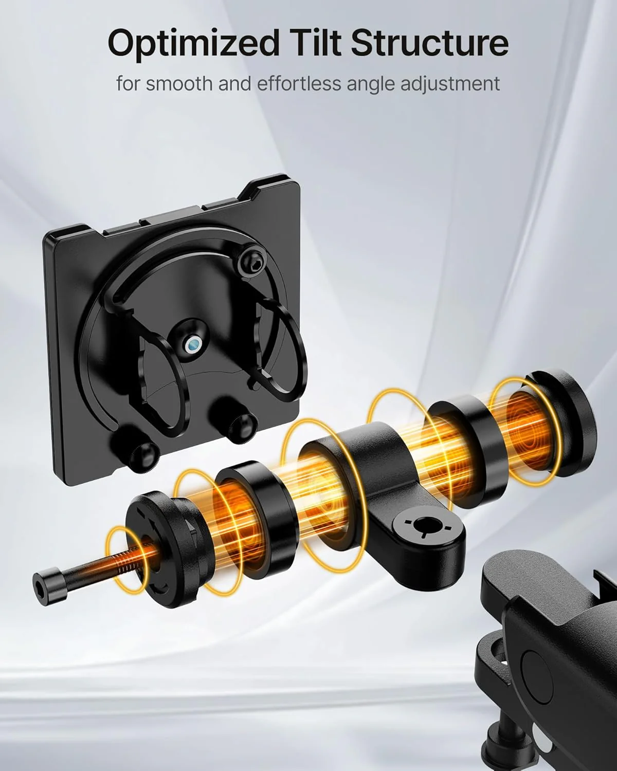 Heavy-Duty Single Monitor Arm for 17"-57" Screens | MA1001UCPBK - Image 6