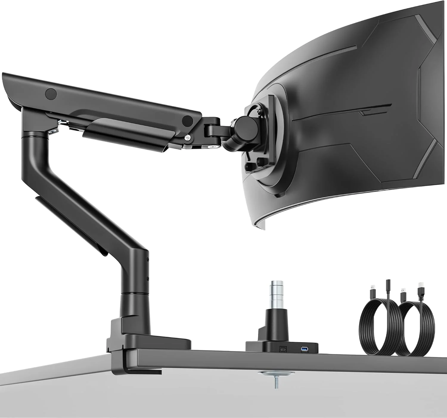 Premium Aluminum Monitor Arm for 17”–57” Screens | MA1003UCBK