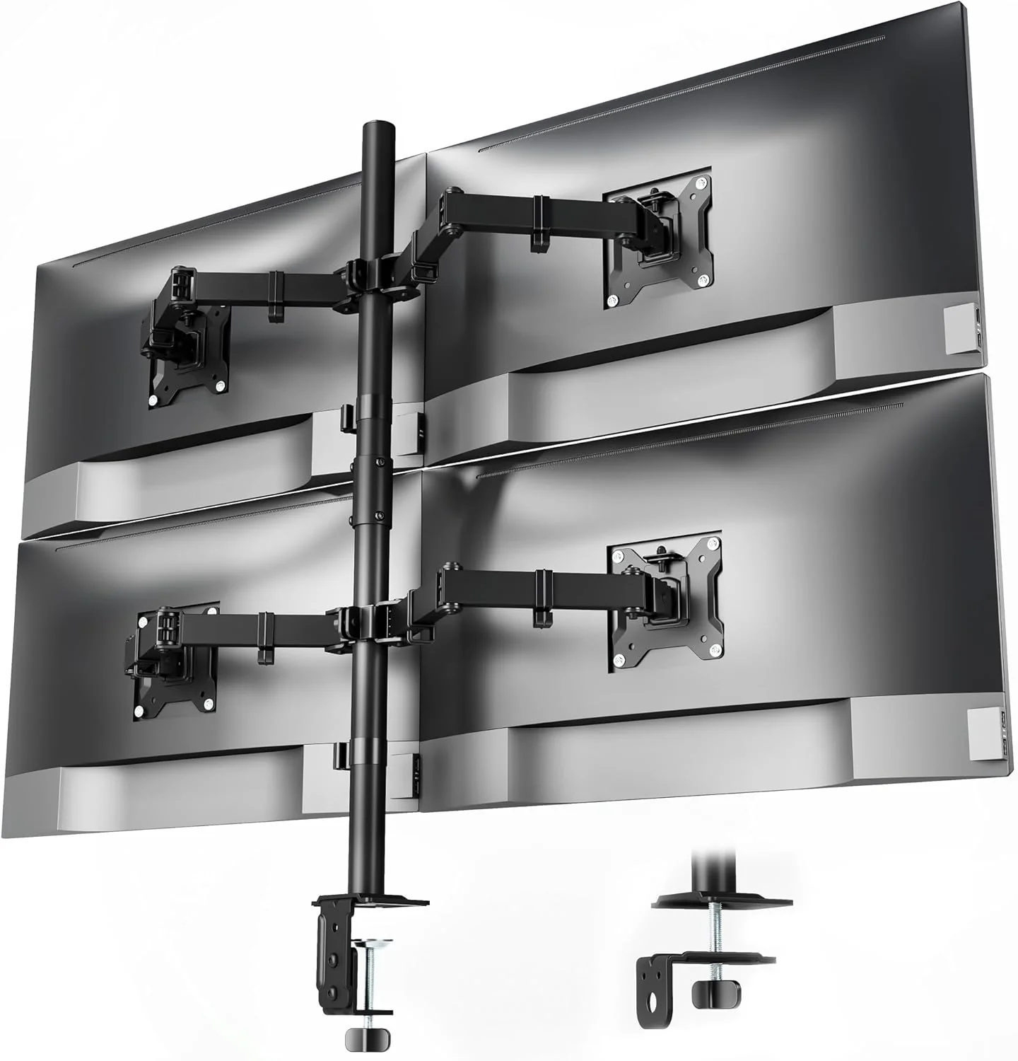 Quad Monitor Stand Mount | MA1006PBK-Q