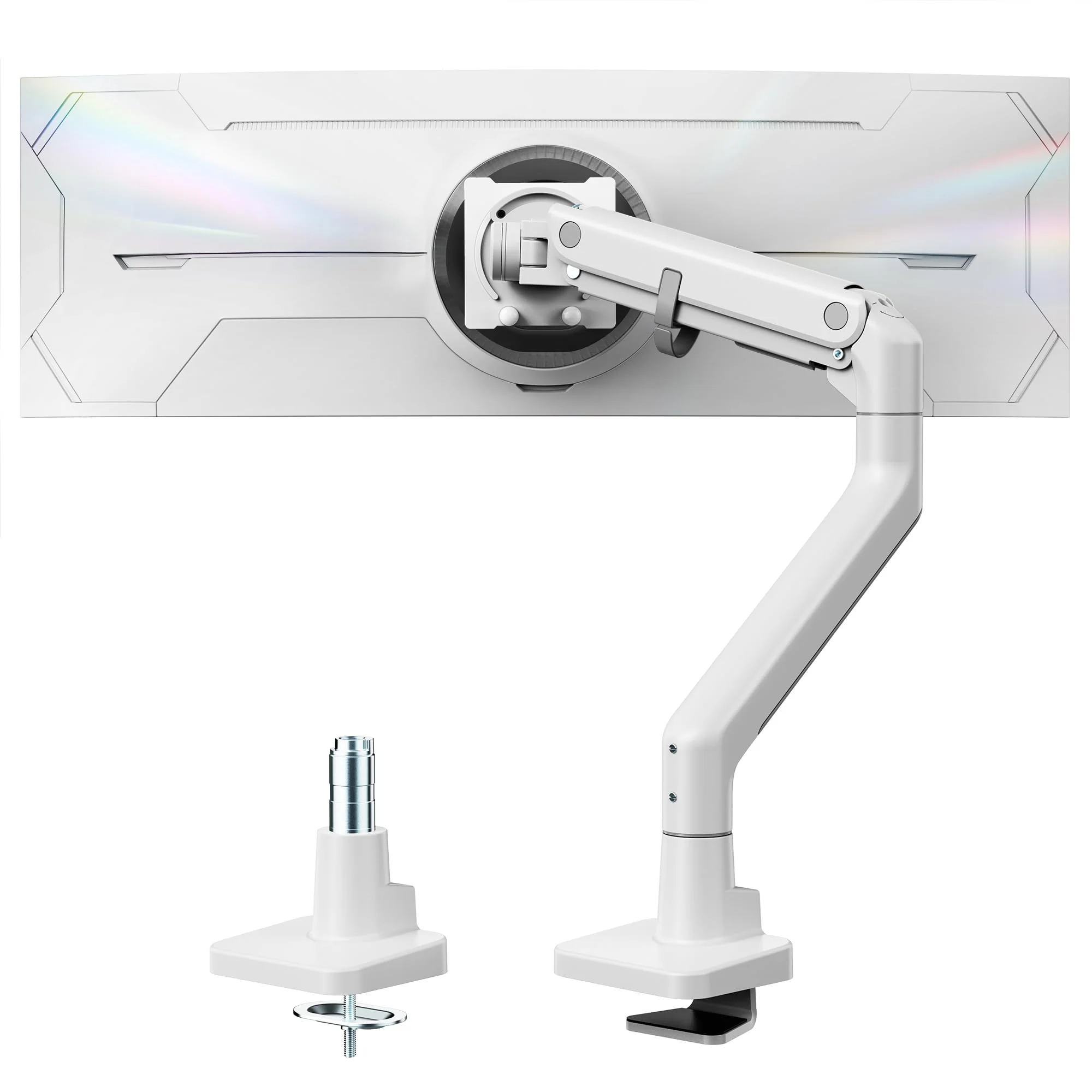 Single Monitor Arm with USB A/C f for 17"-57" Screens | MA1001UCBK - Image 12