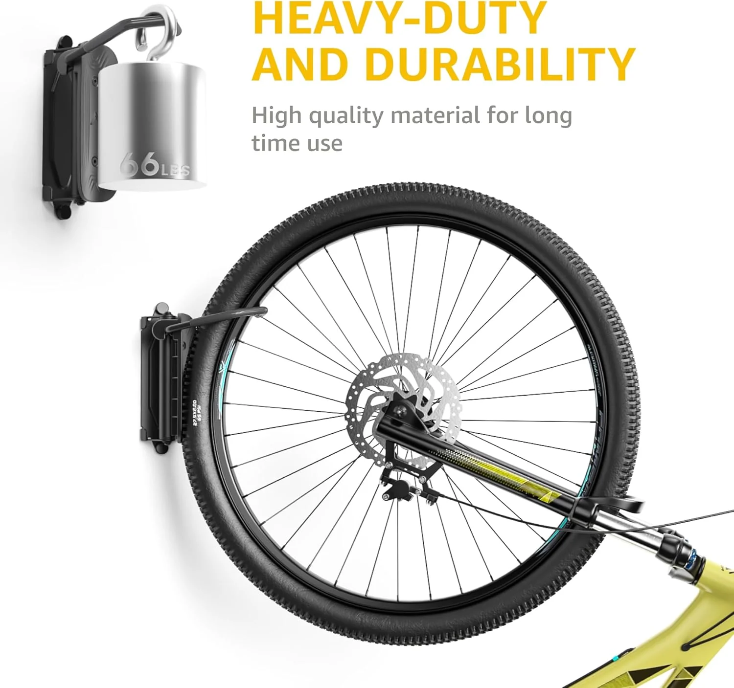 Swivel Bike Wall Mount | VA1001GR - Image 3