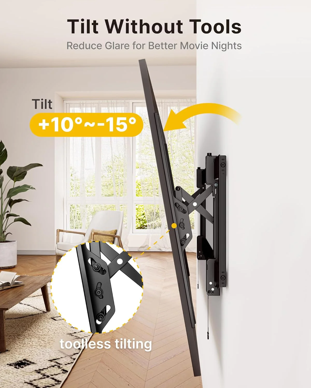 Tilting TV Wall Mount for 55“–105" TVs | TM1008W-LT - Image 4