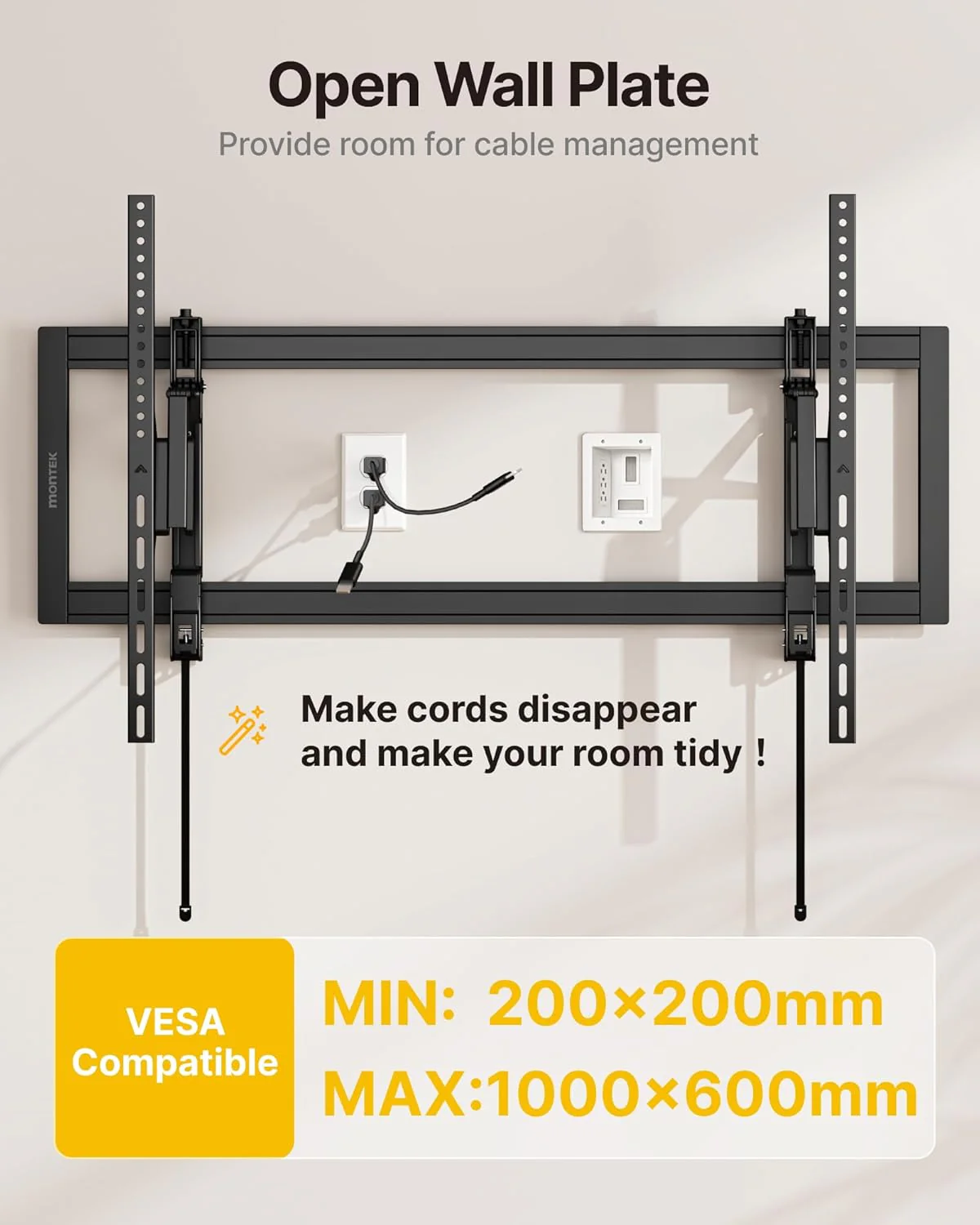 Tilting TV Wall Mount for 55“–105" TVs | TM1008W-LT - Image 9