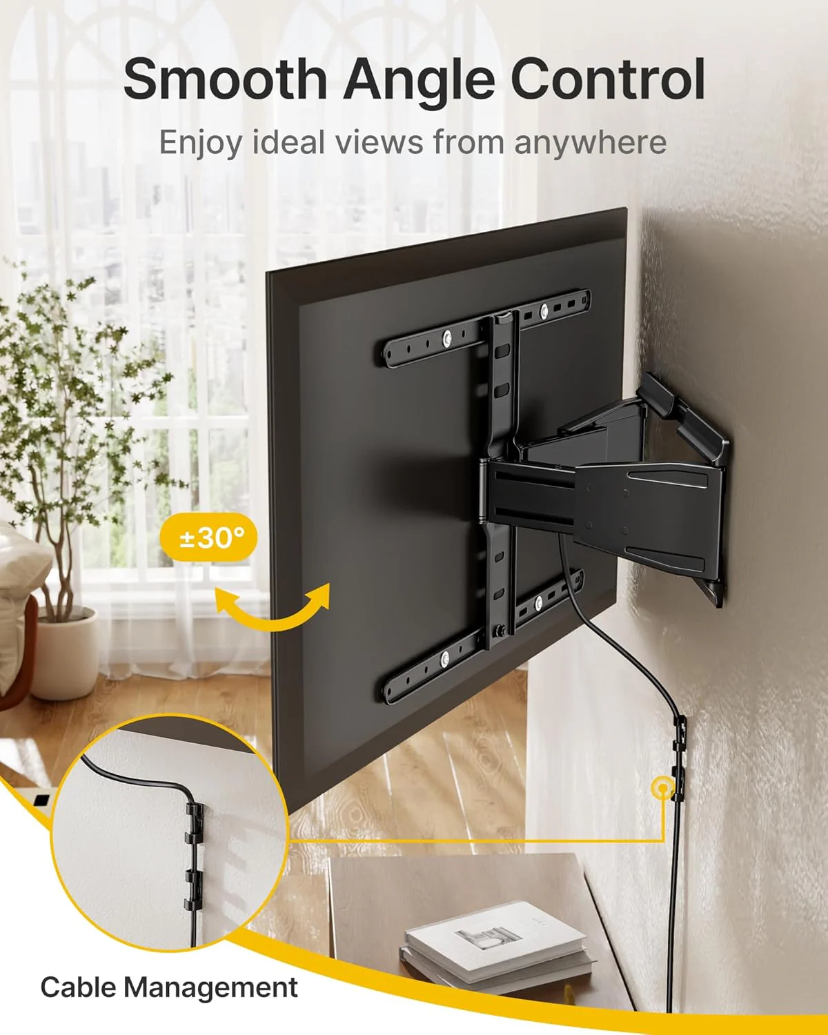 Ultra Slim TV Wall Mount for 43-90 Inch TVs | TM1003W-L - Image 6