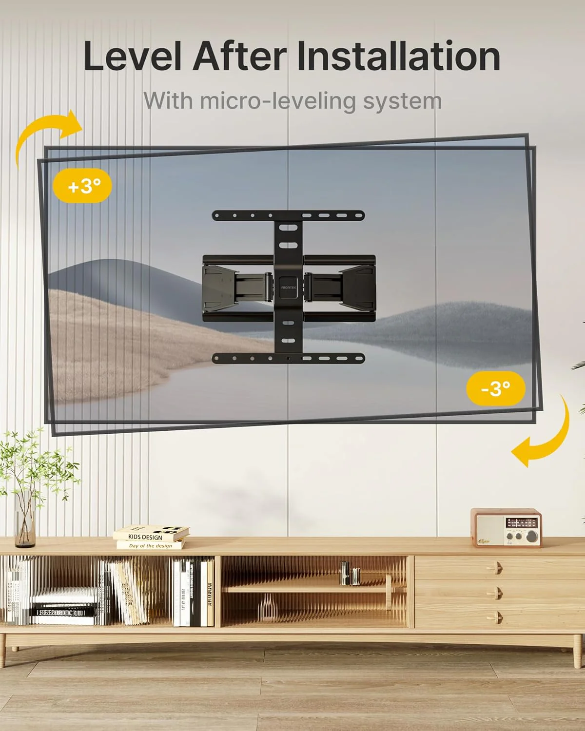 Ultra Slim TV Wall Mount for 37-75 Inch TVs | TM1003W-M - Image 6