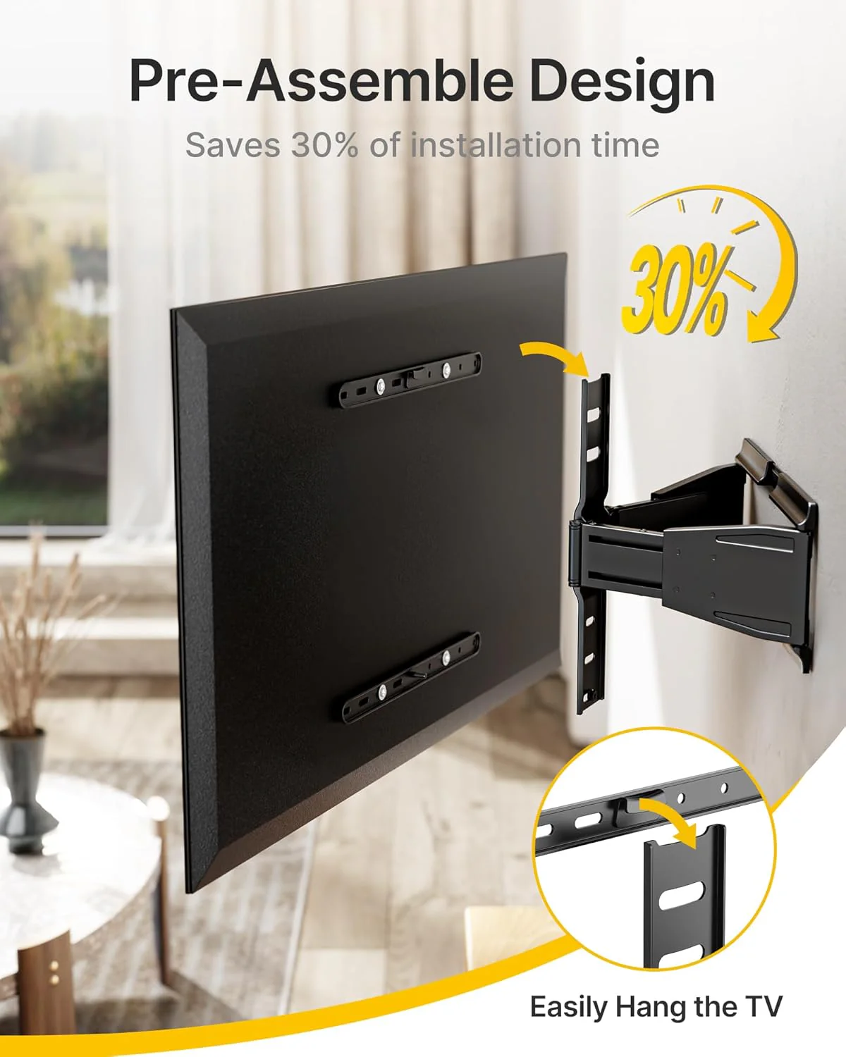 Ultra Slim TV Wall Mount for 37-75 Inch TVs | TM1003W-M - Image 7